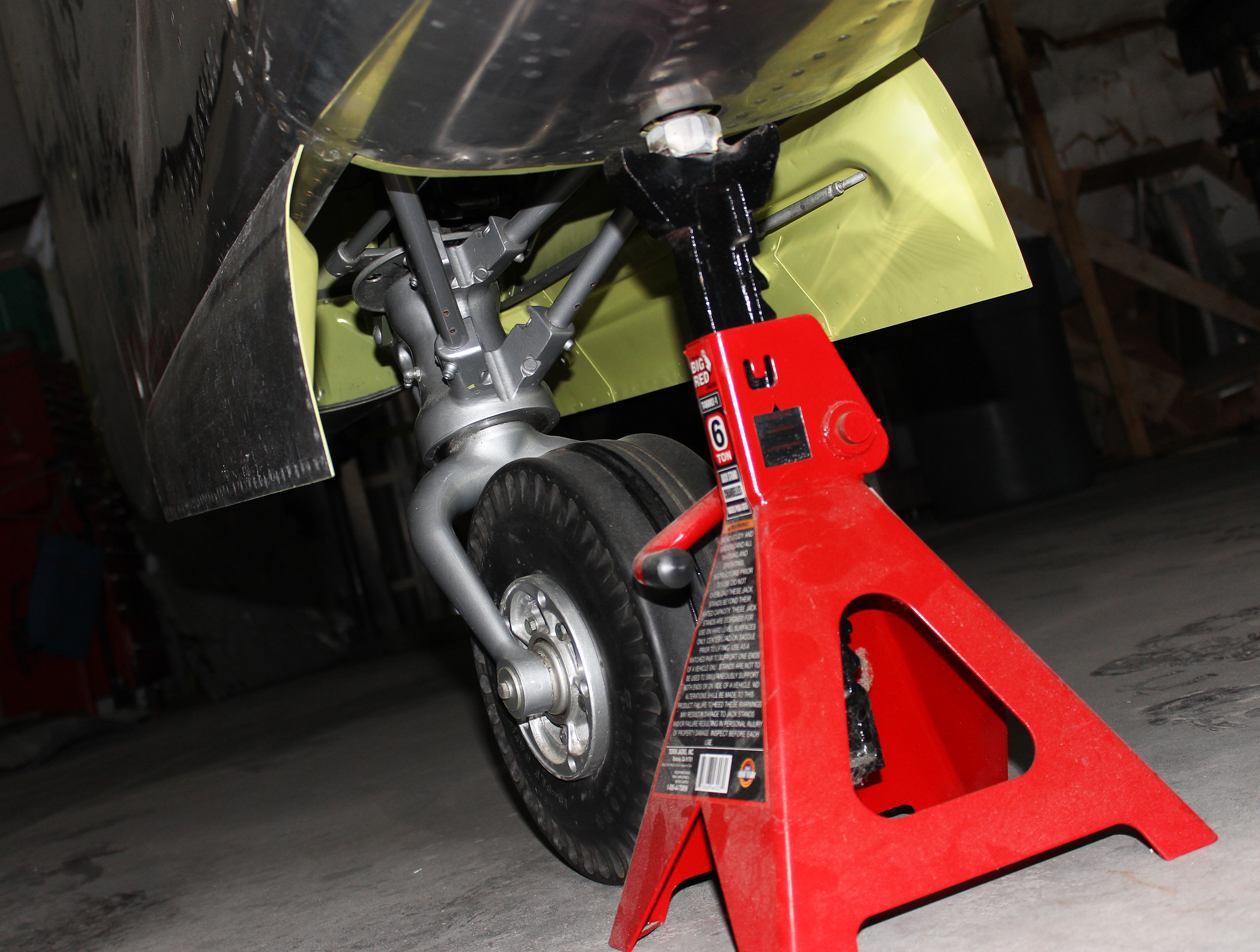 XP-82 Twin Mustang – January, 2018 – Restoration Update 17 Tail gear doors