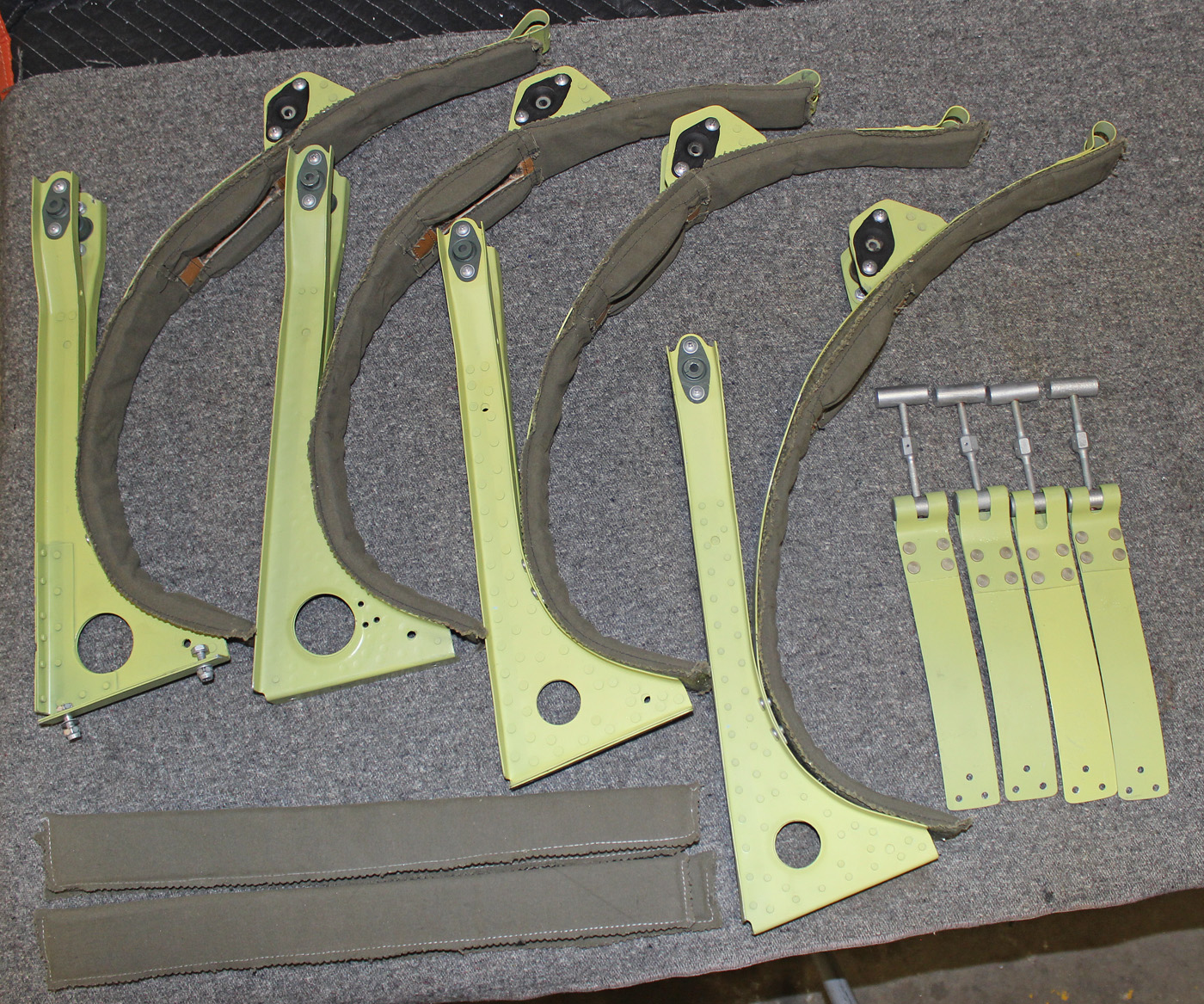 XP-82 Twin Mustang - August 2016 - Restoration Update 15 Note the cushion lining on the oil tank mounts and straps. (photo via Tom Reilly)