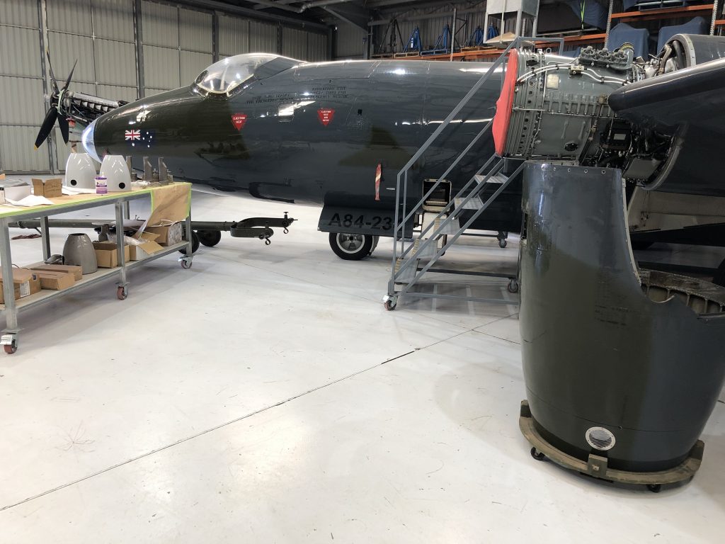 TAM's English Electric Canberra Closer to Flight - Restoration Update 10 Temora English Electric Canberra
