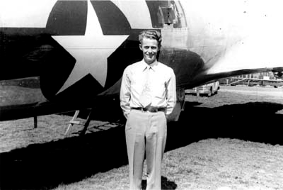 A Stroke of Marketing Genius: Local Businesses, Vintage Aircraft, And Their Unusual Association 12 That is Art Lacey who bought the B 17 that became the Lacey Lady Photo B 17 Alliance Foundation