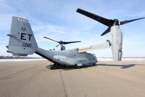 CV-22 Osprey Landed At The National Museum Of The U.S. Air Force 11 The Bell-Boeing CV-22B Osprey landed at the National Museum of the U.S. Air Force on Dec. 12, 2013. (U.S. Air Force photo by Don Popp)