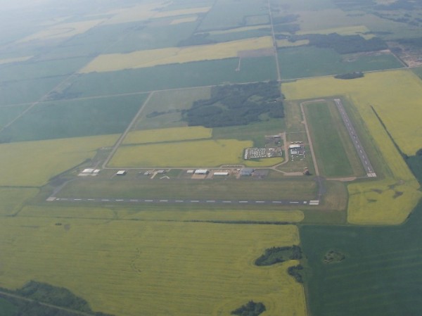 New Aviation Museum For Greater Edmonton Region. 10 Aerial view of the new home of the The Alberta Flying Heritage Museum(Photo courtesy of Alberta Aviation Museum.)