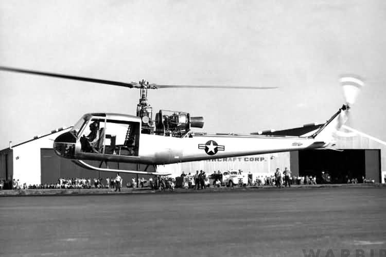 Today in Aviation History - First Flight of The Bell Model 204 12 The Bell XH 40 prototype hovering in ground effect at the Bell Aircraft Corporation helicopter plant at Hurst Texas. The helicopter’s cowlings and doors are not installed in this photograph. U.S. Army