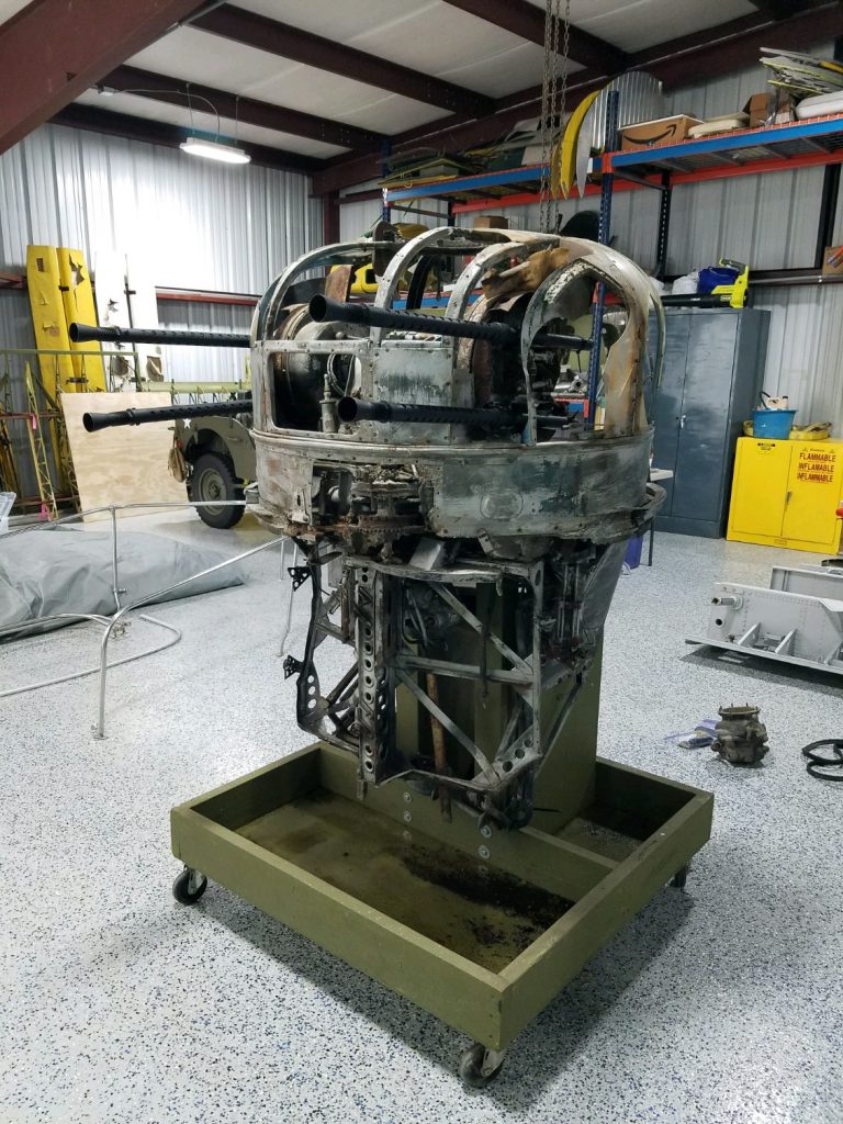 Restoration Begins: Project Warbird Breathes New Life into Consolidated LB.30 Liberator II AL557 14 The Boulton Paul Type A upper turret for Maid of Athens. The same turret used on the Boulton Paul Defiant we believe this to be one of only two in existence.