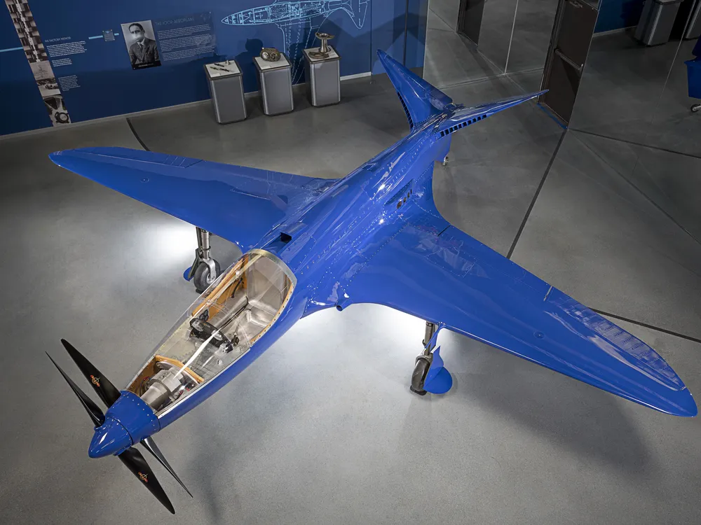 Travel For Aircraft Bookshelf - The Bugatti 100P Record Plane: Created by Ettore Bugatti and Louis de Monge 11 The Bugatti 100P Record Plane topview
