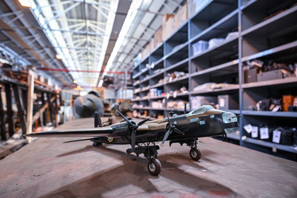 RAF Museum Launches Major Campaign to Relocate 50,000 Historic Artifacts 25 The Crate Escape RAF Museum store collection at MOD Stafford 2
