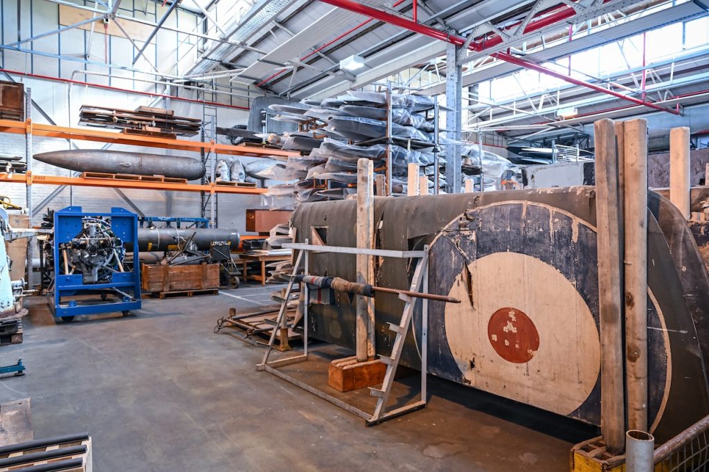 RAF Museum Launches Major Campaign to Relocate 50,000 Historic Artifacts 10 The Crate Escape RAF Museum store collection at MOD Stafford 26