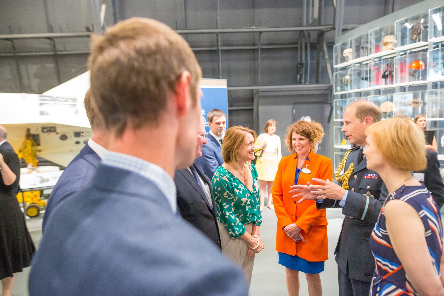Royal Opening of Transformed RAF Museum 11 The Earl of Wessex KG GCVO opens transformed RAF Museum London 2