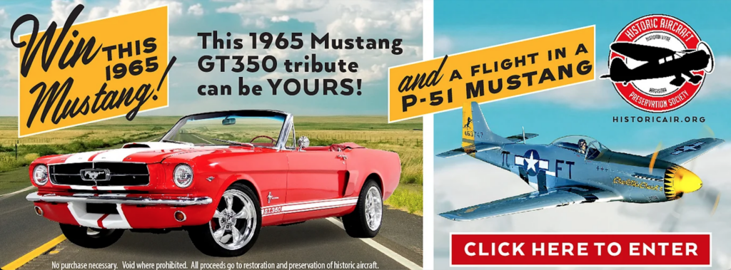Rare ’31 Biplane Reunited with Original N-Number 13 The Great MUSTANG MUSTANG Giveaway