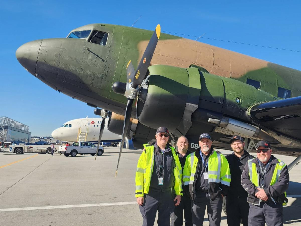 CAF Gulf Coast Wing’s AC-47 “Spooky” Returns from Delta TechOps with New Livery 13 The Gunship Comes Back to Texas with Fresh Paint