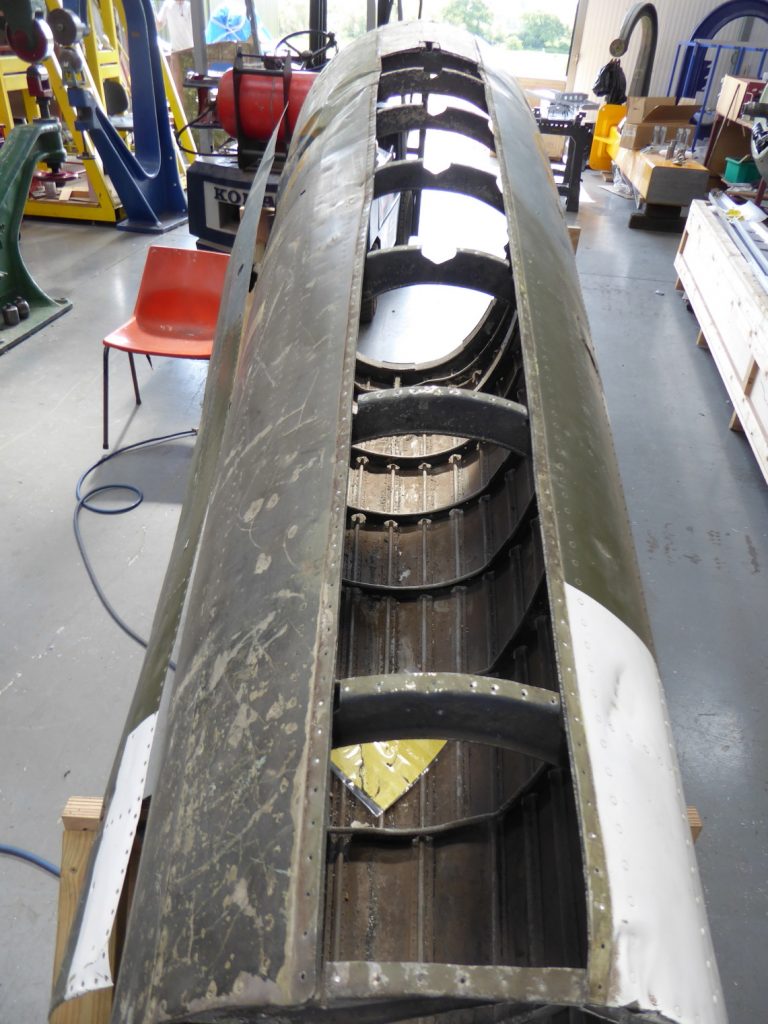 Hawker Typhoon Mk.IB RB396 Begins Restoration Effort 12 The Hawker Typhoon Preservation Group