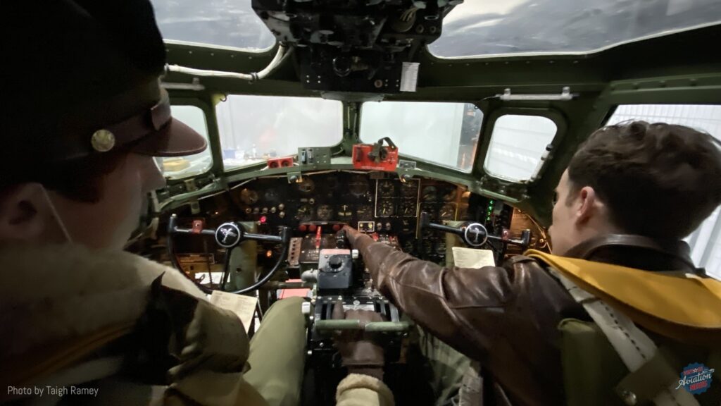 The Making of Masters of the Air Part 1, Master of The B-17 Cockpit – Dave Littleton 14 The Making ofMasters of The Air4655656 10161448436257640 7618182384663703471 n