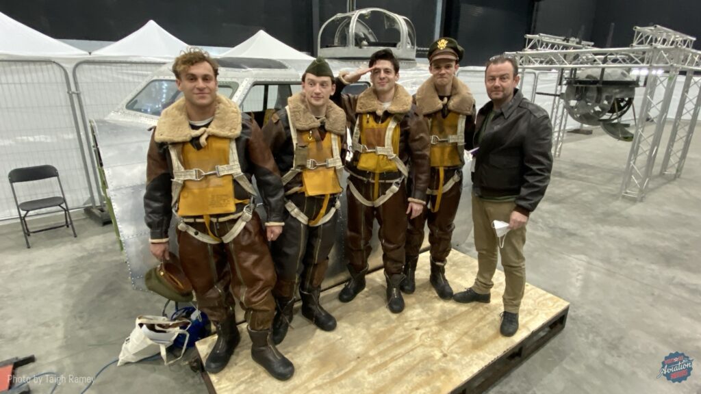 The Making of Masters of the Air Part 1, Master of The B-17 Cockpit – Dave Littleton 12 The Making ofMasters of The Air5297985 10161448436472640 61197The Making ofMasters of The Air327027417699 n