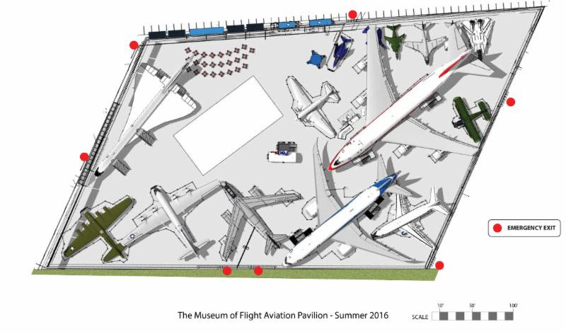 Museum of Flight Unveils New Aviation Pavilion 12 The Museum of Flight New Pavilion__3
