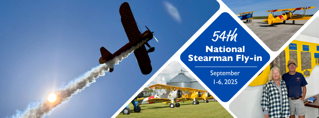 54th National Stearman Fly-In Set for September 1–6, 2025 in Galesburg, IL — Pre-Registration Now Open 13 The National Stearman Fly