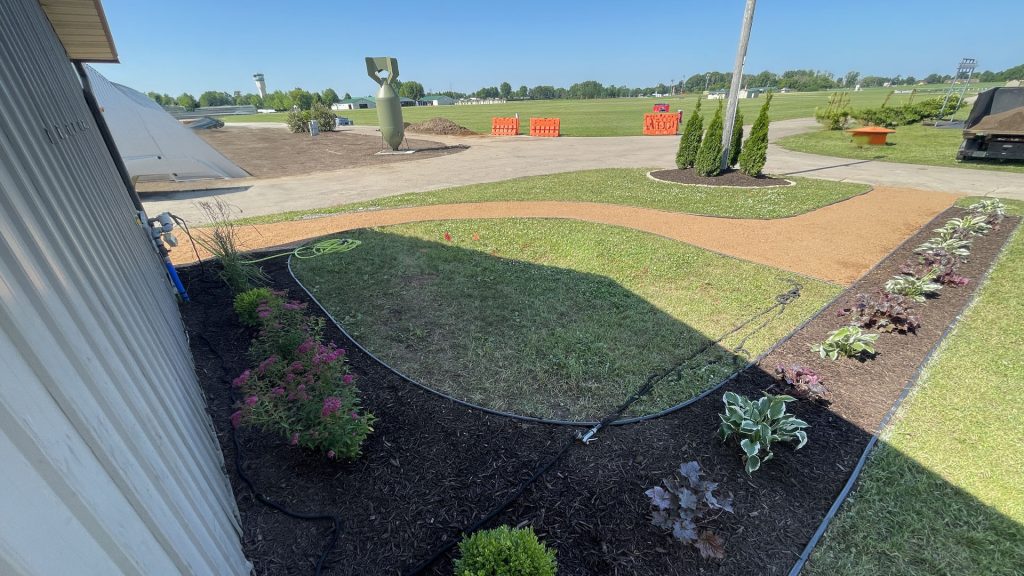 A Lasting Tribute to an American Hero: Bud Anderson Memorial Garden and Warbirds Museum Takes Shape at Oshkosh 11 The New Bud Anderson Memorial Garden Garden