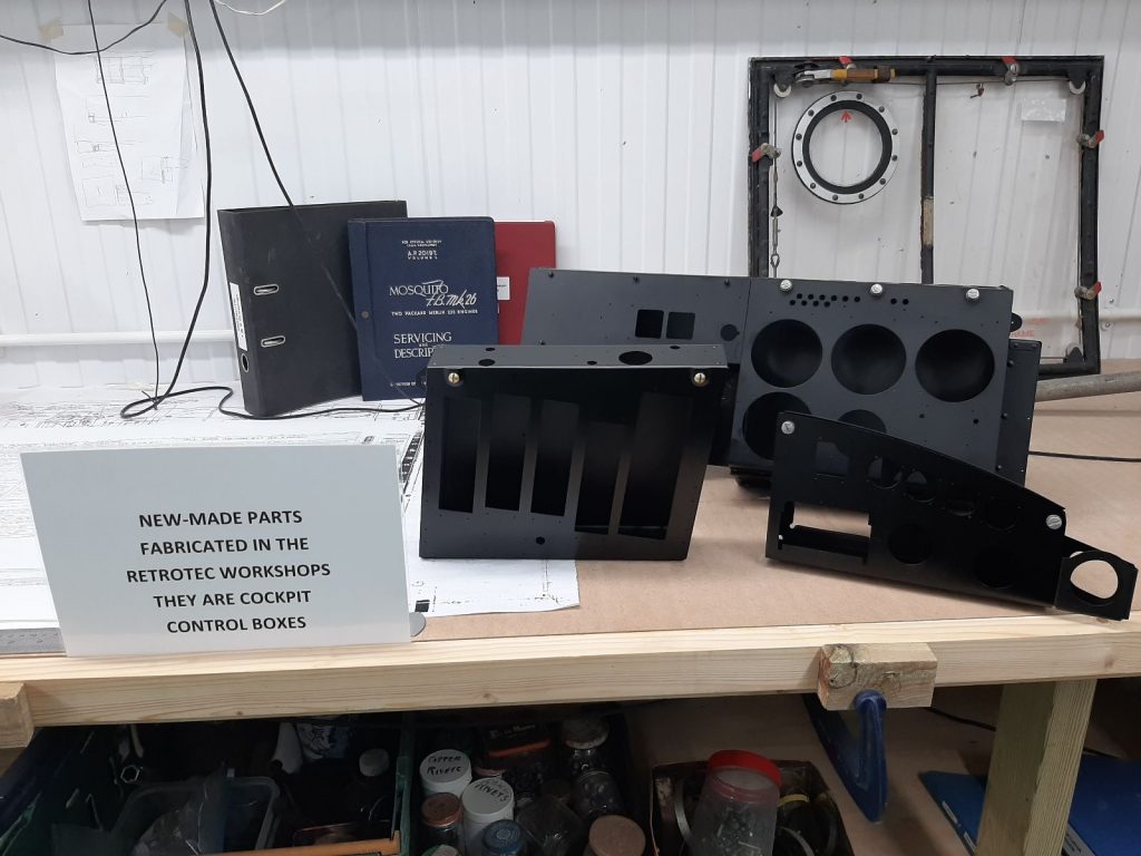 80 Years On, The de Havilland Mosquito Takes Shape Once Again 13 The Peoples Mosquito radios