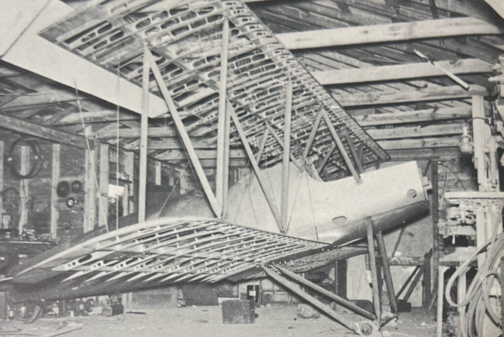 World War I Aircraft Restorations at Seattle's Museum of Flight 18 The Pfalz D.XII spreads its uncovered wings in Robert Rust s workshop American Airman 1