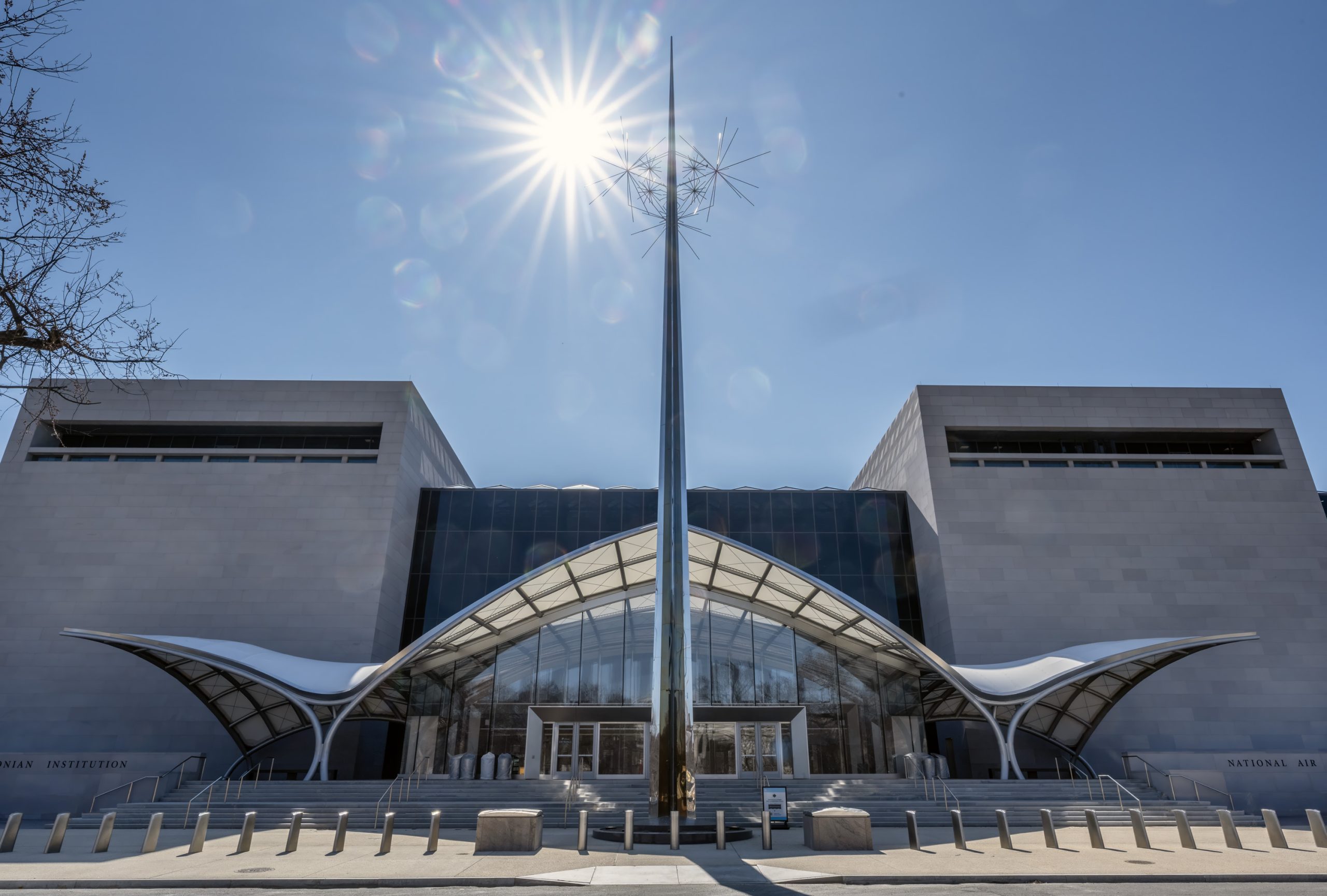 New Museum Entrance and Lockheed Martin IMAX Theater Reopen Alongside Five New Galleries at Smithsonian’s National Air and Space Museum 12 The entrance to the Smithsonians National Air and Space Museum in Washington DC. Visitors enter from Jefferson Drive scaled