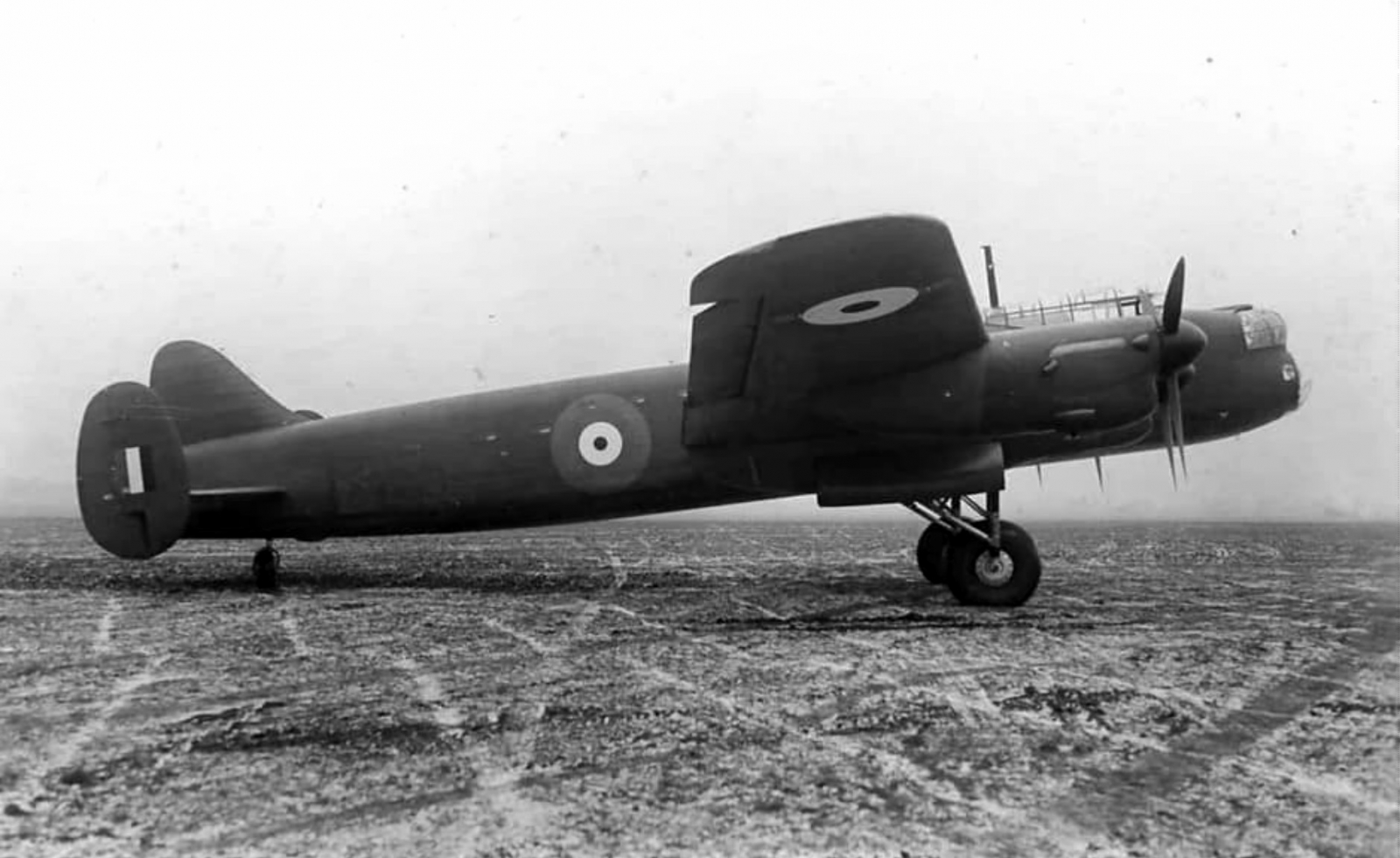 Avro Lancaster Takes Flight: Marking 85 Years Since the Prototype’s Maiden Airborne Test 10 The first Lancaster prototype retained the early Manchesters three fins but had four Merlin engines
