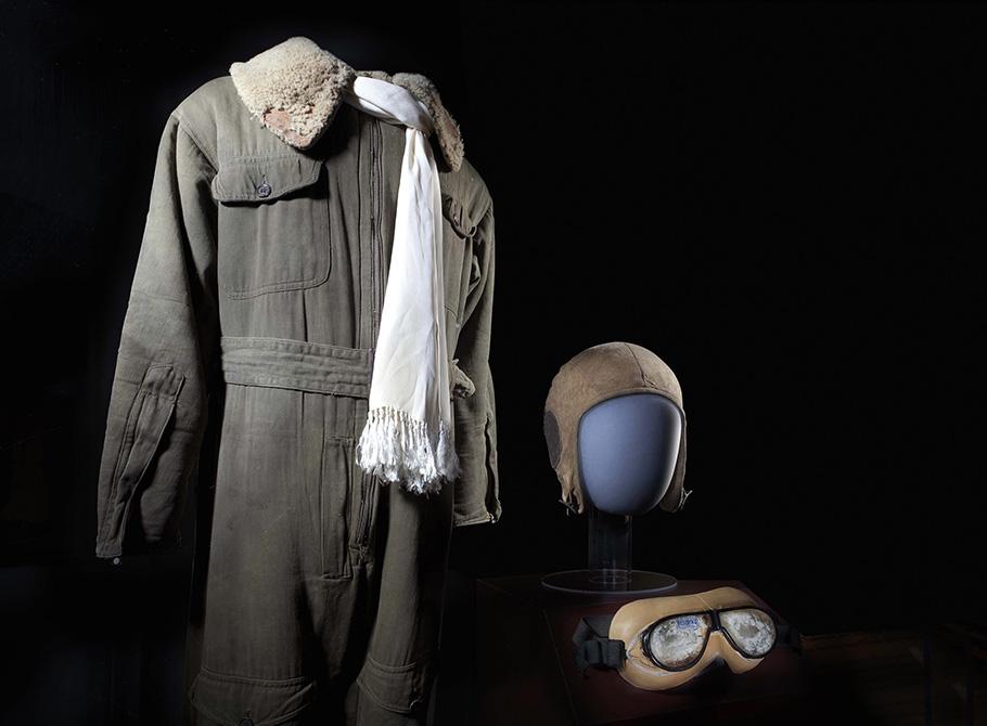 "Pioneers of Flight" Gallery at the National Air and Space Museum to open in 2025 18 The flightsuit helmet and goggles Chauncy Spencer wore during his and White s 1939 roundtrip between Chicago and Washington D.C. Smithsonian Photo by Eric Long