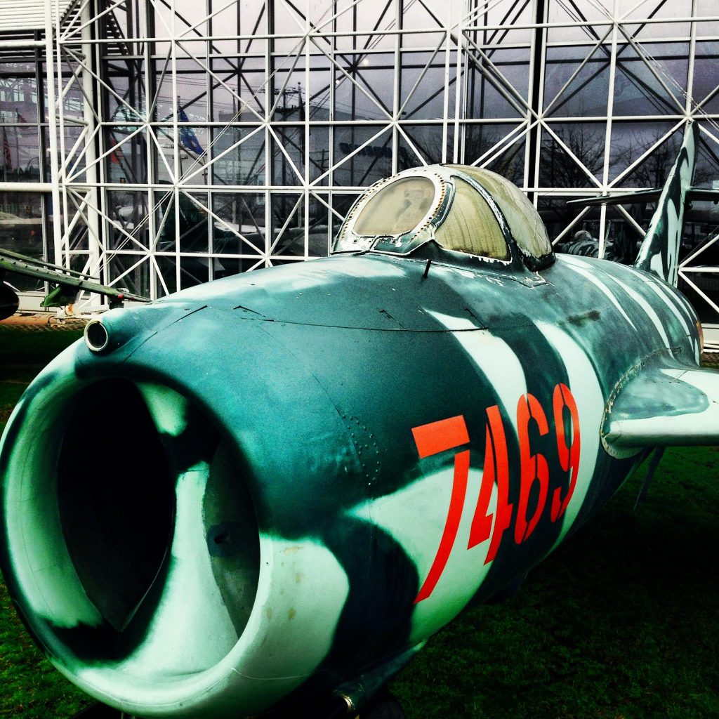 Moroccan MiG-17 Static Restoration Completed at the March Field Air Museum 11 The former Moroccan Air Force MiG in North Vietnamese colors on the South aircraft lawn at The Museum of Flight SeattleThe Museum of Flight