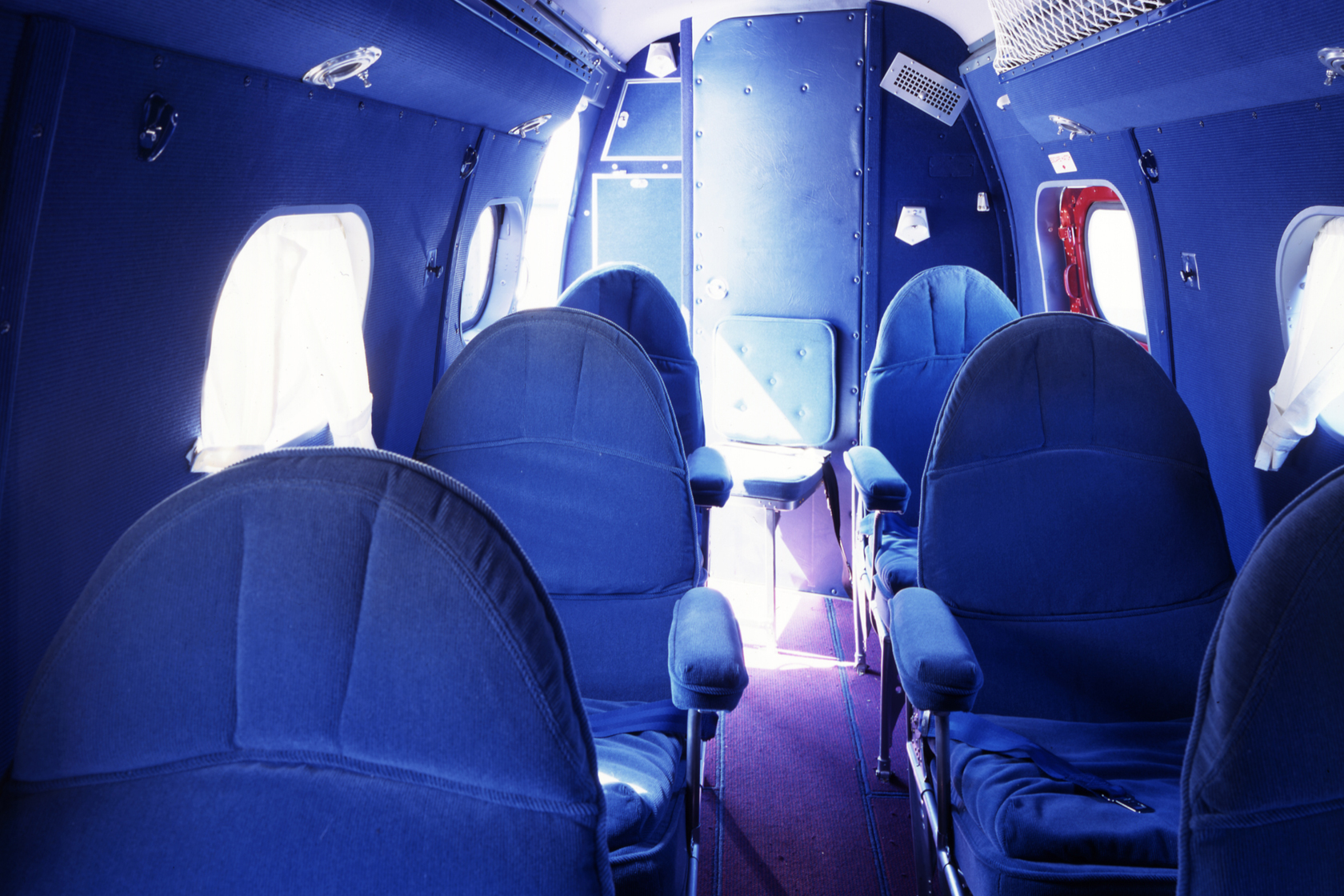 Last Flight for Rare 1933 Boeing 247D Airliner 12 The inside of the Museum's Boeing 247D