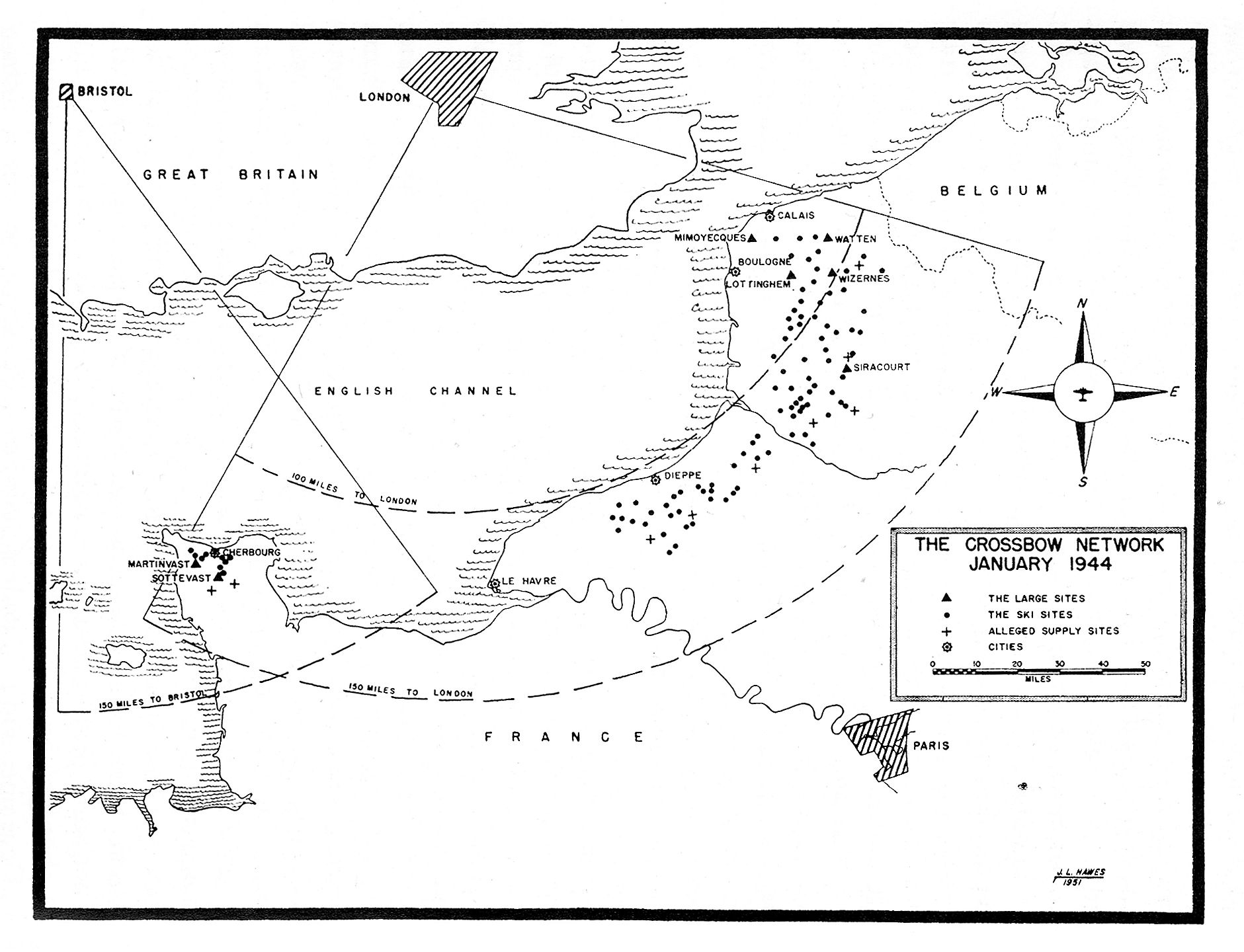 Today in Aviation History: Operation Jericho 11 The Crossbow network january 1944