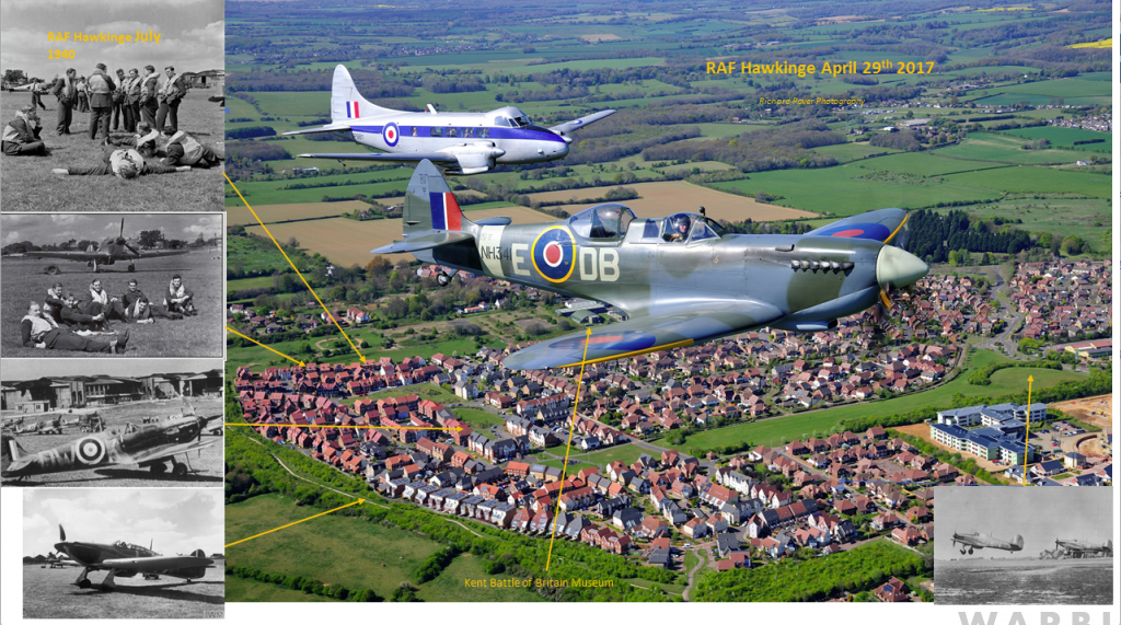 Then and Now: RAF Hawkinge 10 Then and Now RAF Hawkinge