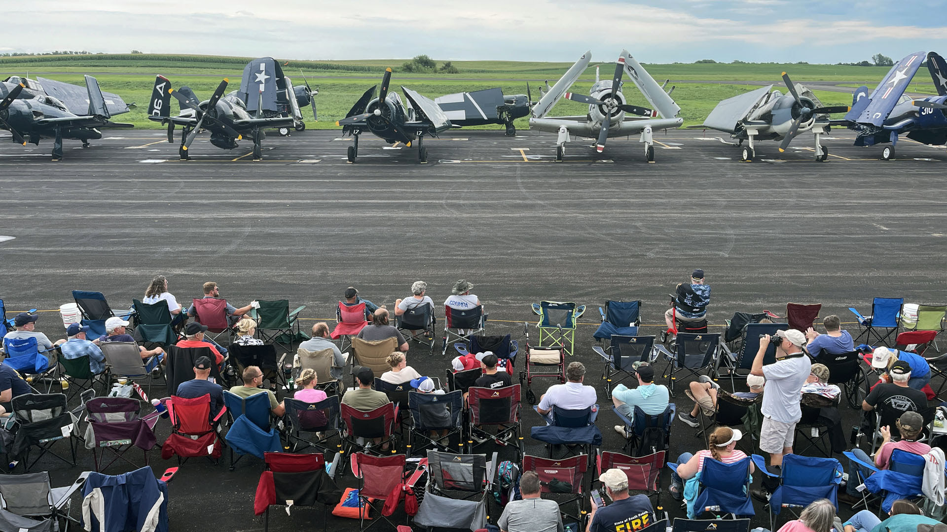 Fagen Fighters WWII Museum Victory at Sea 24 There were more Navy aircraft to many to mention. What an impressive line up It was a true testament to the entire Fagen team of volunteers that this event came together des
