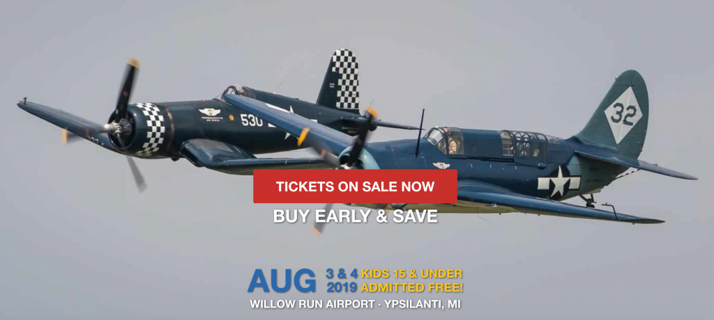 Thunder Over Michigan Adds 11th Corsair to Lineup!!! 12 Thunder Over Michigan Airshow