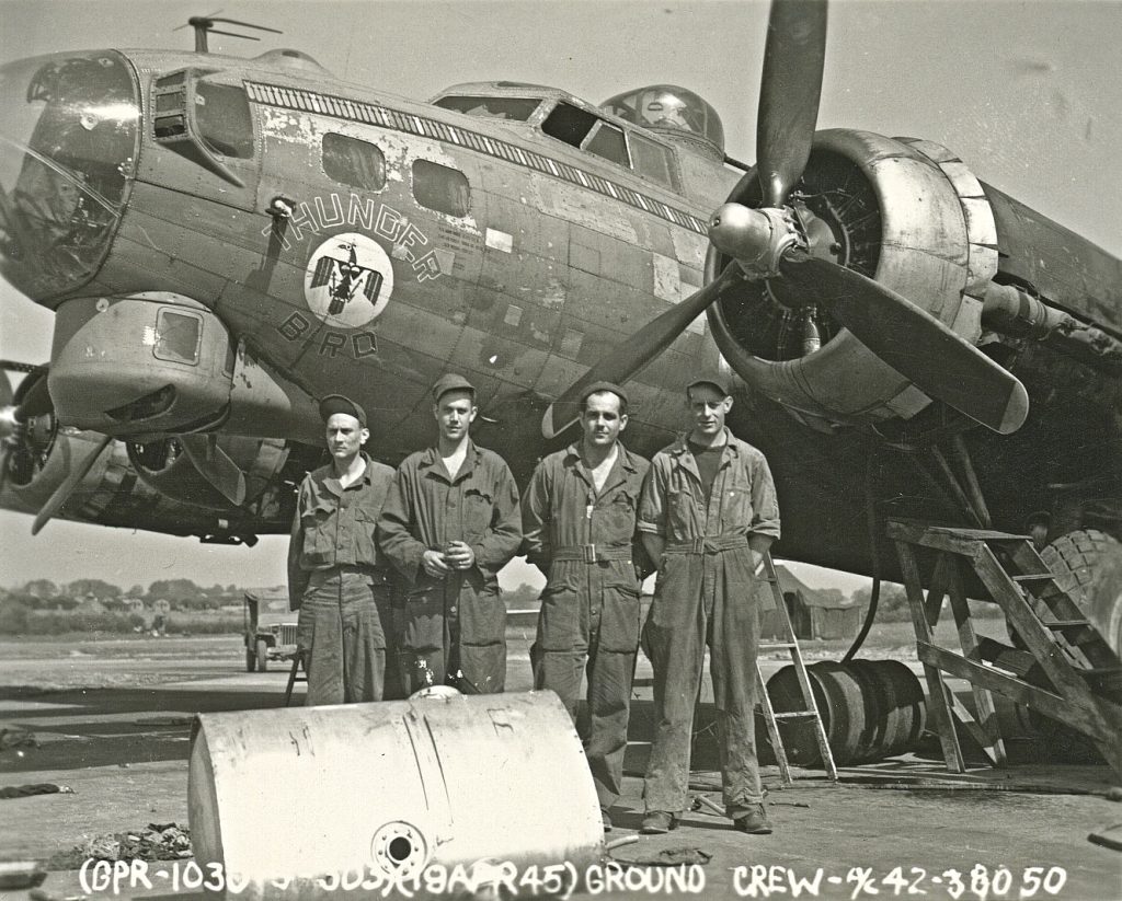 AeroVintage's B-17 Restoration Updates From Madras 12 Thunderbird Ground Crew 1