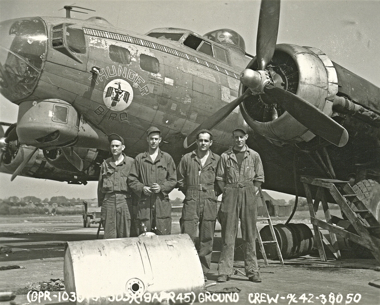 Mid America Flight Museum Releases Update on B-17G 'Thunderbird' 11 Thunderbird Ground Crew 1