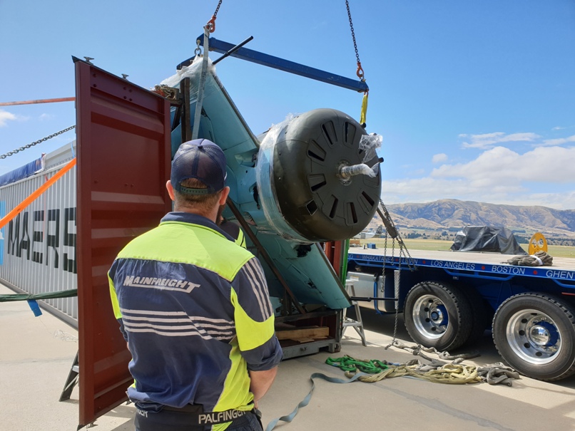 Polikarpov I-16 Arrives in New Zealand for Warbirds Over Wanaka 10 Tight Fit 003 20