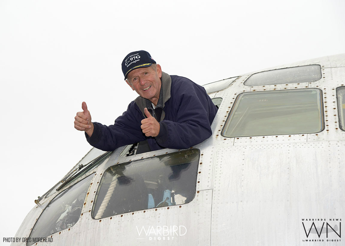 EXODUS: Getting Boeing C-97G 'Angel of Deliverance' Out of New York! 11 The smiling face of the driving force behind this massive accomplishment. Tim Chopp just after landing at Toms River ( Photo by Greg Morehead)