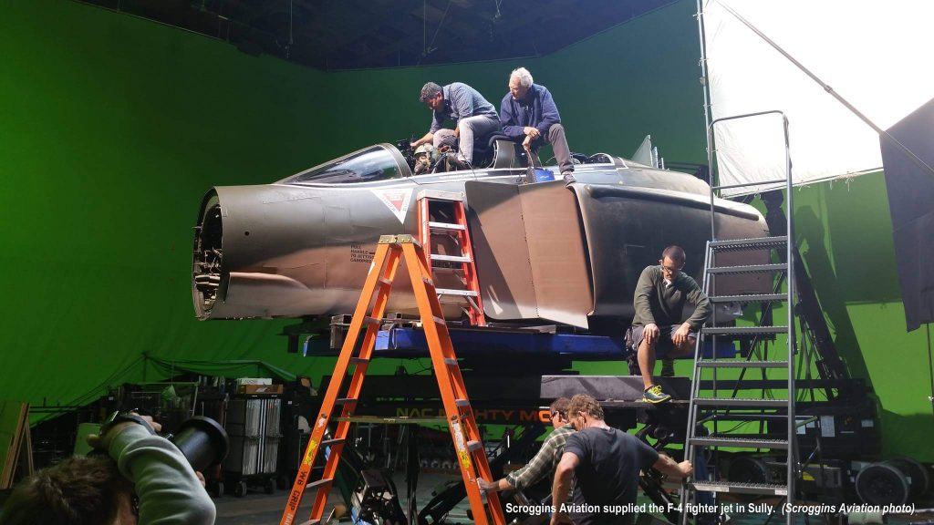 Tillamook Air Museum Adds "Sully's" F-4 Phantom II 10 Tom Hanks in F 4 Phantom for Sully movie