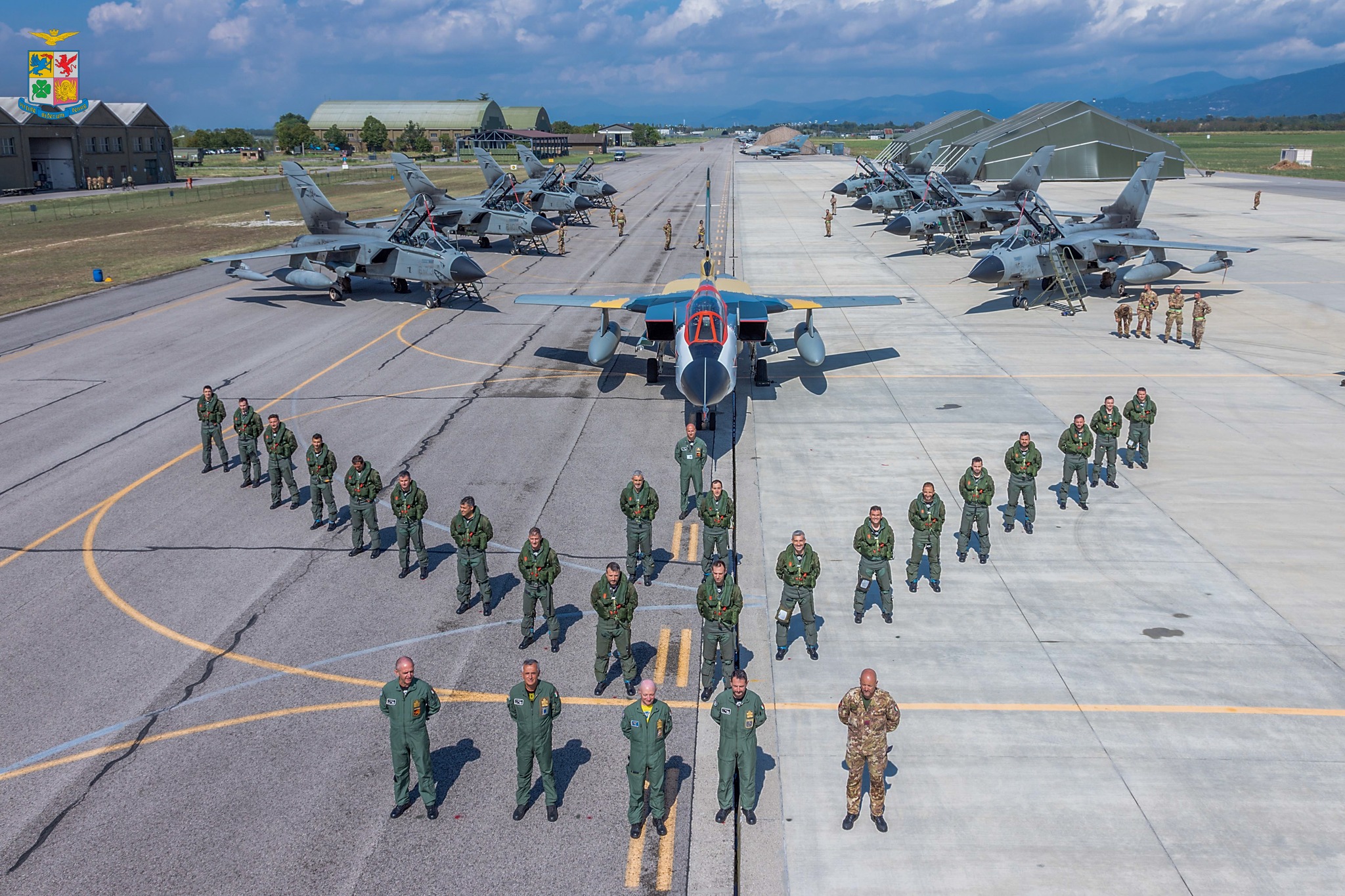 Aeronautica Militare Marks 40 Years of Panavia Tornado Operations 33 Tornado 40th Anniversary Italian Air Force 5
