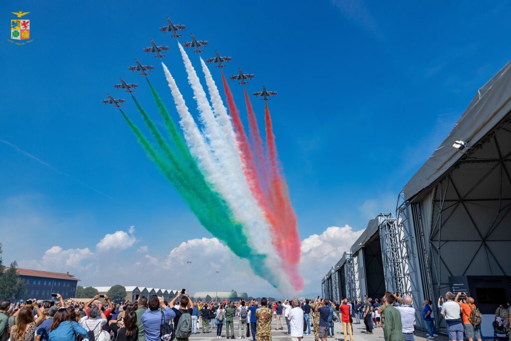 Frecce Tricolori Aerobatic Team To Participate at EAA AirVenture Oshkosh 2024 10 Tornado 40th Anniversary Italian Air Force 6
