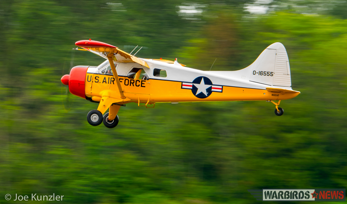Heritage Flight Museum – June Fly Day Report 20 The U-6A Beaver taking off. (photo by Joe Kunzler)