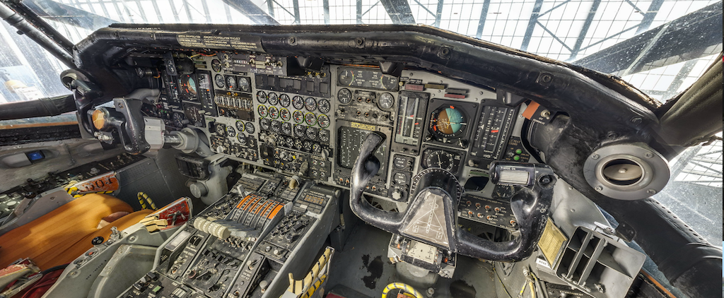 Explore inside world's only remaining XB-70 11 USAFM_North American XB-70 Valkyrie Cockpit_Co-pilot