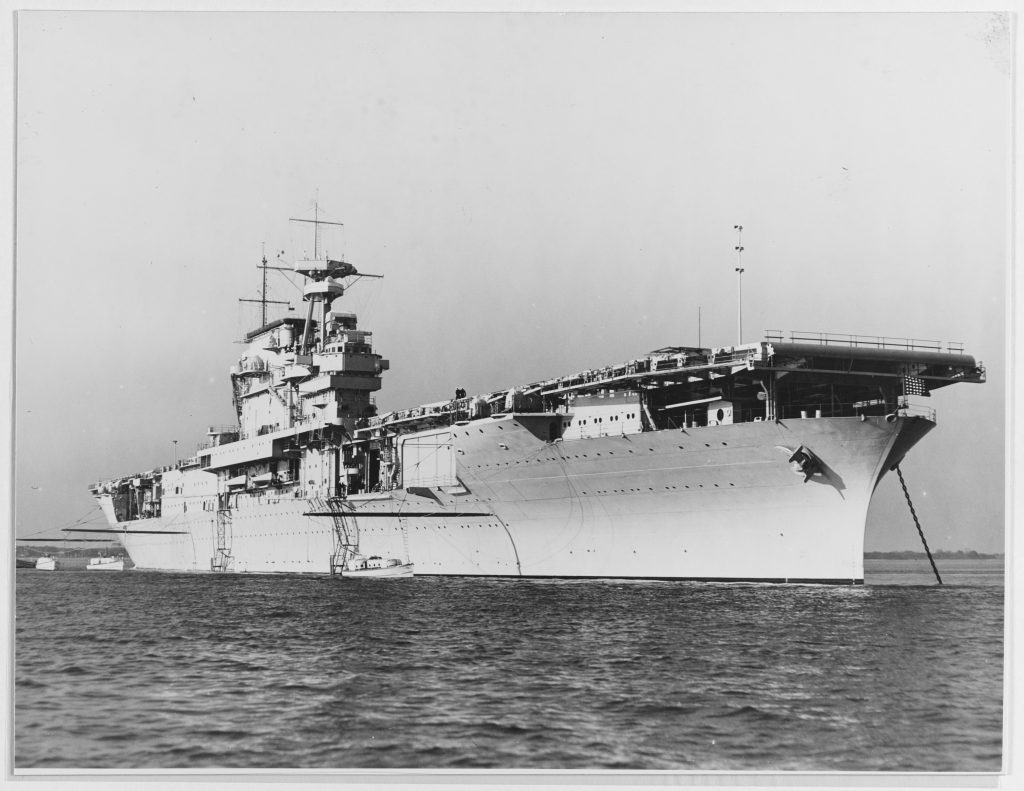 USS Yorktown Rediscovered: 2025 Dives Reveal New Clues from the Battle of Midway 12 USS Yorktown CV 5 anchored in Hampton Roads Virginia October 30 1937. Image courtesy of Naval History and Heritage Command