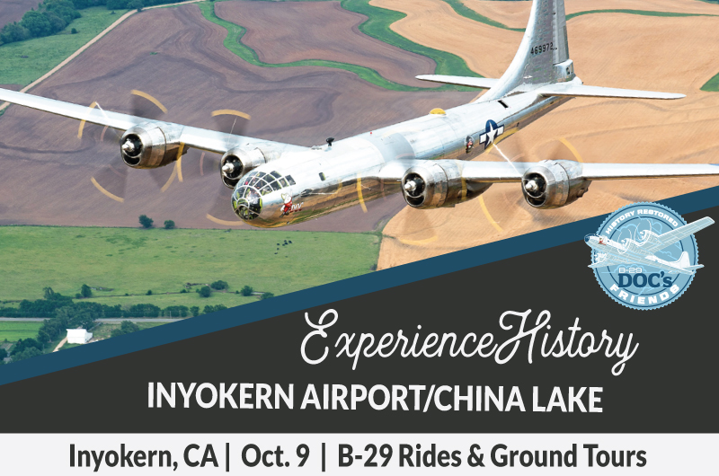 B-29 Doc - Revisiting Her Old Home in Inyokern, CA 10 UpdatedIKY