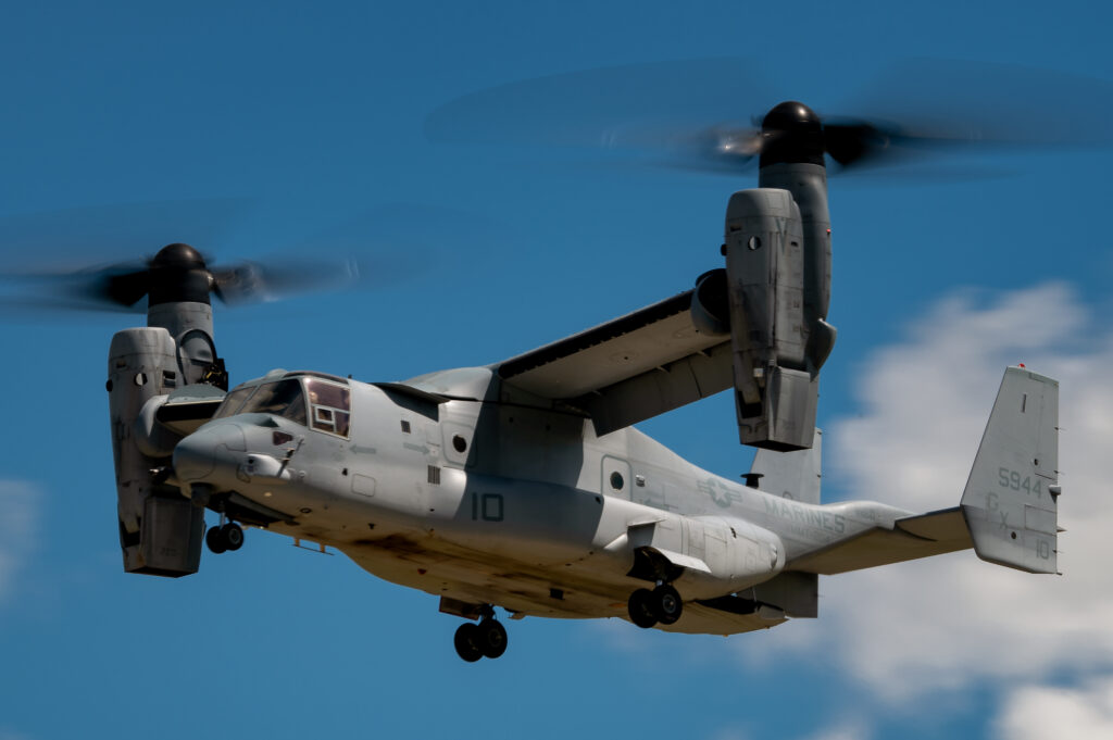 Jets and Helicopters Highlight Modern Military at AirVenture 2023 10 V 22 Osprey ByNickMoore