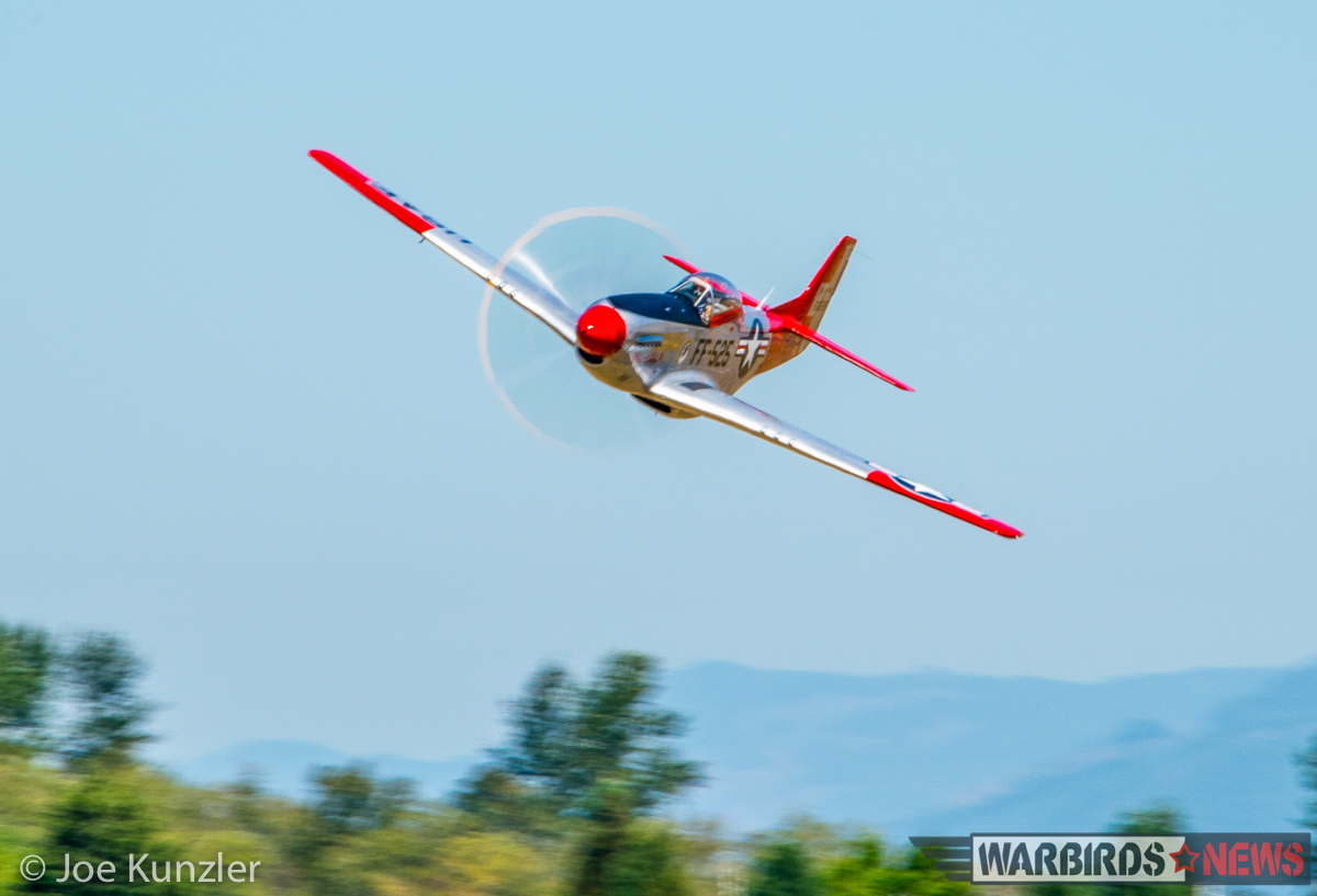 Props & Ponies at the Heritage Flight Museum - Air Show Report 32 Val-Halla having some fun! (photo by Joe Kunzler)