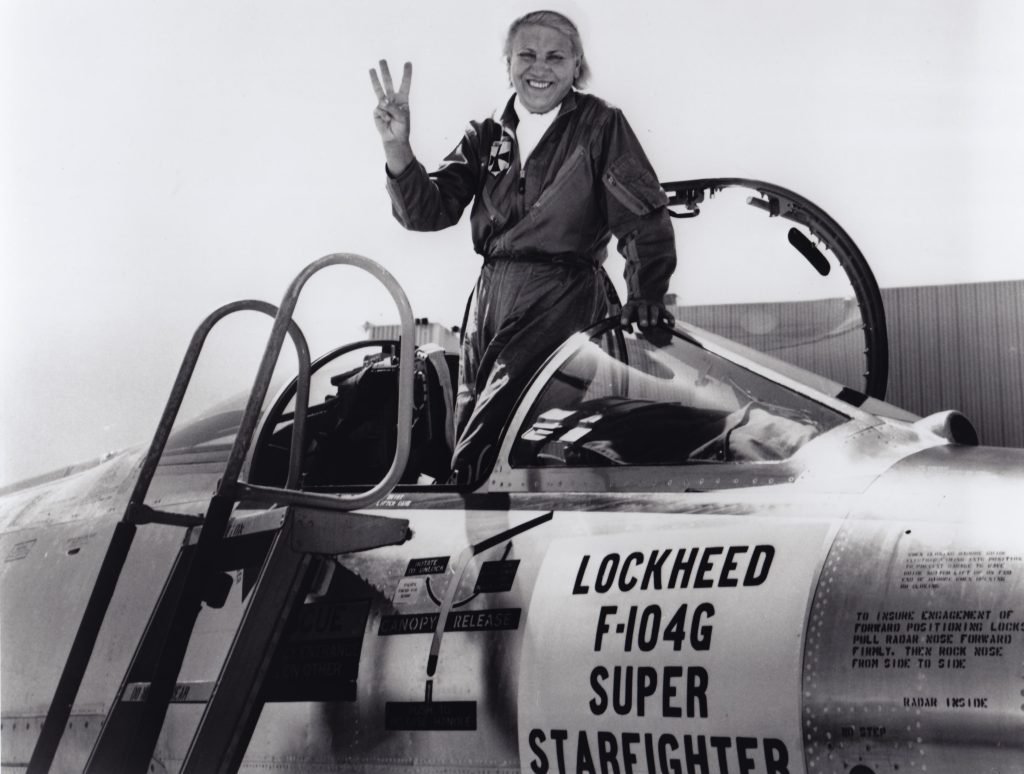 The Missile With a Woman In It, The Story of Jacqueline Cochran and the F-104 Starfighter 17 VAN Jackie Cochran F 104G copy
