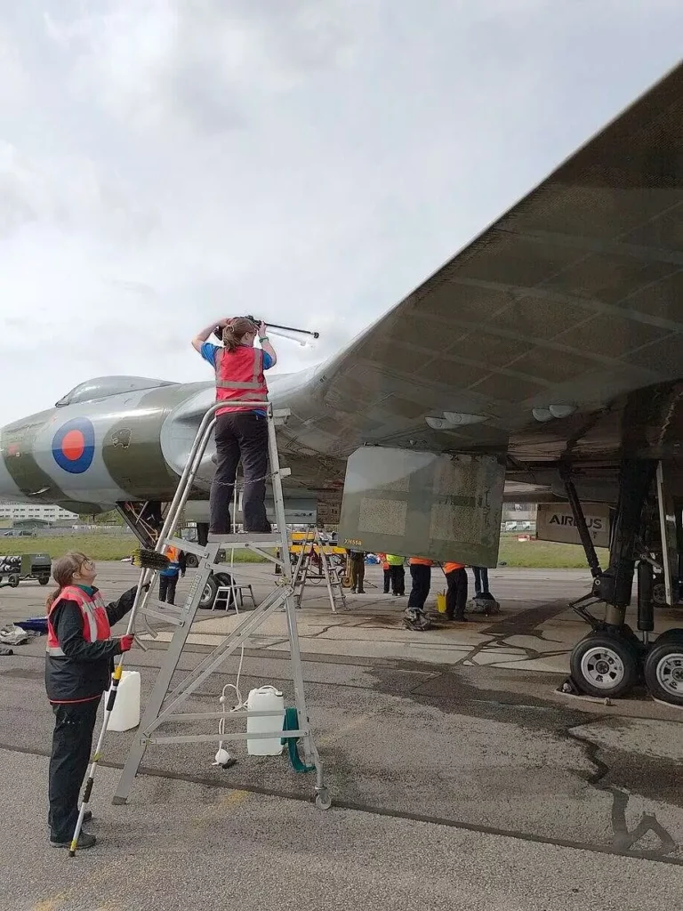 Free Vulcan XH558 Engine Ground Run Experience Offered by Vulcan to the Sky Trust 16 VTST Jim Debenham IMG 20240414 145248 HDR rotated 1