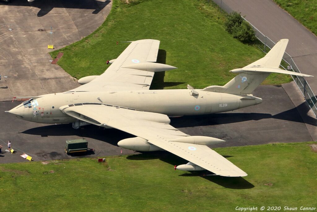 Historic Handley Page Victor Undergoes Camouflage Repaint at Yorkshire Air Museum 10 Victor K.2 XL231 at Yorkshire Air Museum 12th July 2020 Shaun Connor