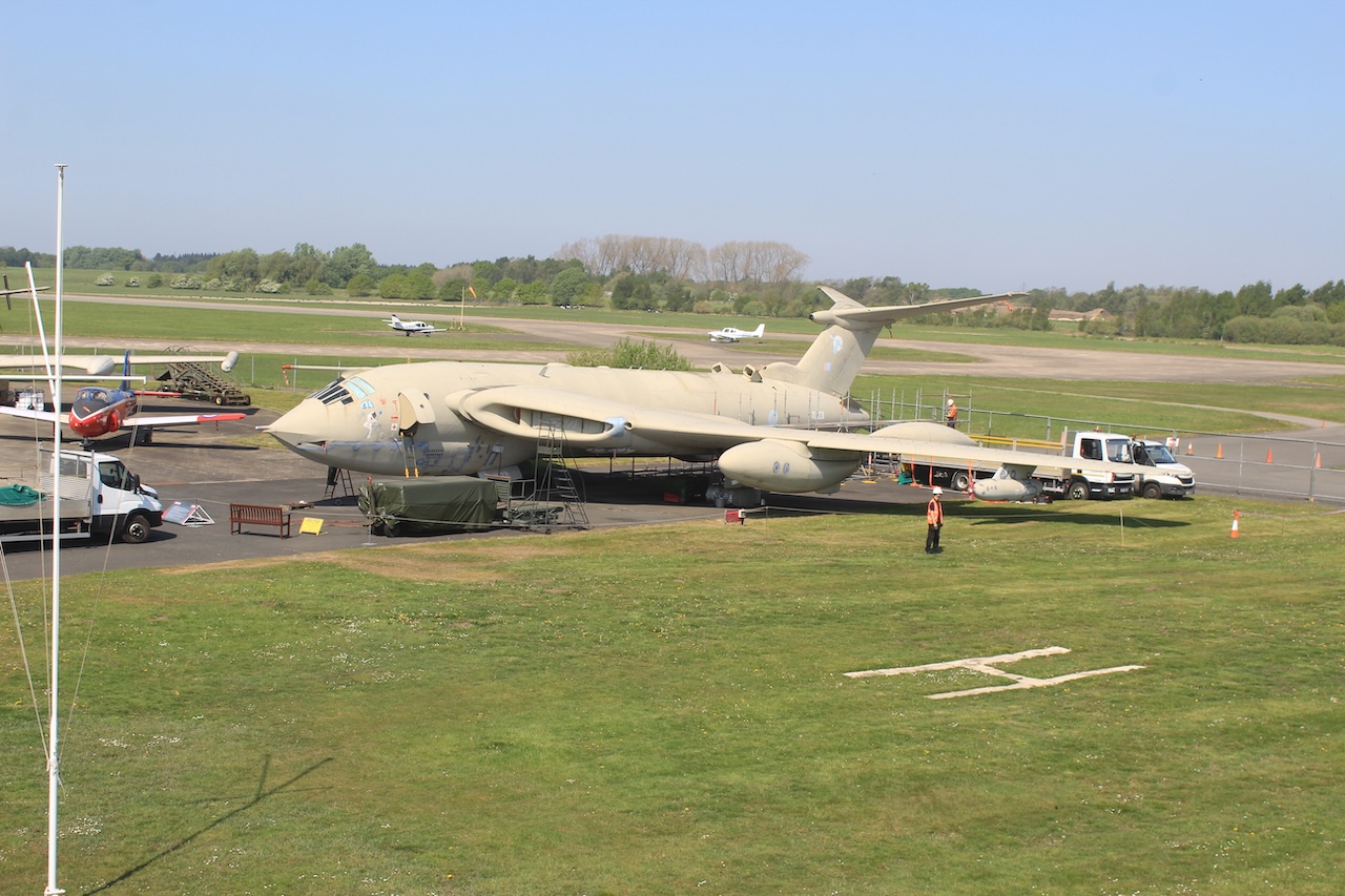 Yorkshire Air Museum to Unveil Newly Repainted Victor K2 on August 28th 10 Victor XL2312 repaint Before