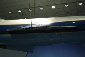 The F-104 Starfighter in U.S. Navy Markings 11 Side view of NASA YF-104A showing extreme thinness of wing. ( Source Wikipedia)