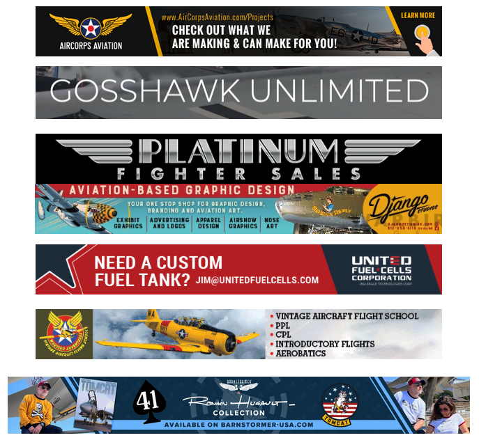 2025 In Review Through Vintage Aviation News’ Articles 10 Vintage Aviation News Sponsors